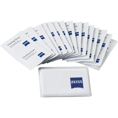 Zeiss Mikrofiberduk 18x18cm + 20 Rengöringsdukar - Rengöringsset Zeiss Mikrofiberduk 18x18cm + 20 Rengöringsdukar - Rengöringsset