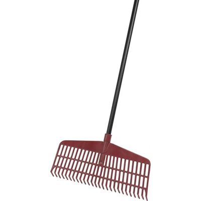 Floraworld Laub- und Rasenbesen S 26 Zinken mit Stiel - Laub- und Rasenbesen - 45cm Breite Floraworld Laub- und Rasenbesen S 26 Zinken mit Stiel - Laub- und Rasenbesen - 45cm Breite