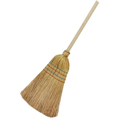 Floraworld Reissstrohbesen - 135 cm - Robuster Holzstiel Floraworld Reissstrohbesen - 135 cm - Robuster Holzstiel