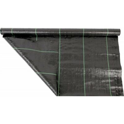 Floraworld Unkrautabwehrgewebe - 10m x 1m - Schwarz Floraworld Unkrautabwehrgewebe - 10m x 1m - Schwarz