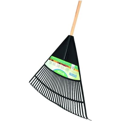 Balai à feuilles et à gazon XL 140cm avec manche - Publicité Balai à feuilles et à gazon XL 140cm avec manche - Publicité