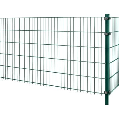 FLORAWORLD - Doppelstabmatte - grün - Fence panel FLORAWORLD - Doppelstabmatte - grün - Fence panel