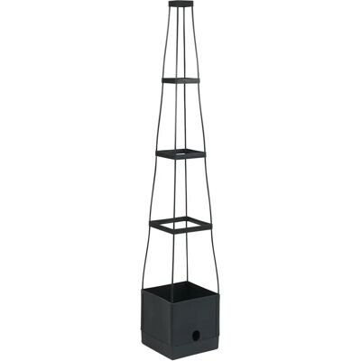 Floraworld Torre de Plantación de Tomate con Caja - 150 cm - Soporte para Plantas Floraworld Torre de Plantación de Tomate con Caja - 150 cm - Soporte para Plantas