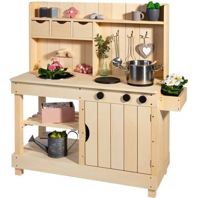 Muddy Buddy Explorer Außenspielküche - Kindermatschküche aus Holz Muddy Buddy Explorer Außenspielküche - Kindermatschküche aus Holz