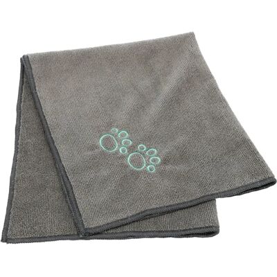 Trixie Blue Microfibre Pet Towel - Dog & Cat Drying Trixie Blue Microfibre Pet Towel - Dog & Cat Drying