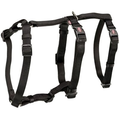 Trixie Black Dog Harness - S/M Escape-proof, Adjustable, Padded Trixie Black Dog Harness - S/M Escape-proof, Adjustable, Padded