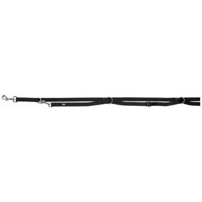 Trixie Black M/L Adjustable Dog Leash - 3m - 20mm Trixie Black M/L Adjustable Dog Leash - 3m - 20mm