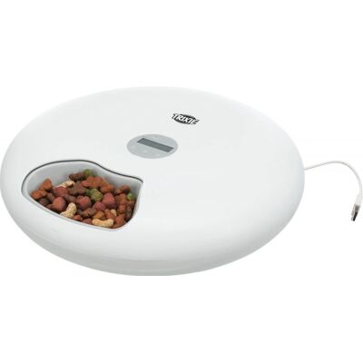 Trixie TX5+1 automatic pet feeder - White Trixie TX5+1 automatic pet feeder - White