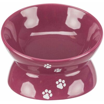 Trixie Purple Ergonomic Cat Ceramic Bowl - 0.15 l, 13 cm Trixie Purple Ergonomic Cat Ceramic Bowl - 0.15 l, 13 cm