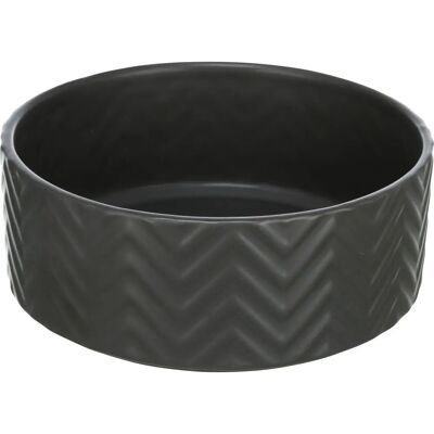 Trixie 25021 dog/cat bowl - Ceramic, Black, Ø 16 cm Trixie 25021 dog/cat bowl - Ceramic, Black, Ø 16 cm