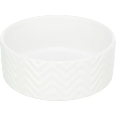 Trixie Keramiknäpfe für Hunde - 16cm, 900ml, Weiß - Hunde Fressnapf Trixie Keramiknäpfe für Hunde - 16cm, 900ml, Weiß - Hunde Fressnapf