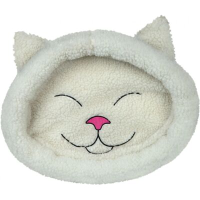 Trixie Mijou Cremfarbige Katzen- und Hundebett - Weiches Plüsch, Warm, 48x37cm Trixie Mijou Cremfarbige Katzen- und Hundebett - Weiches Plüsch, Warm, 48x37cm