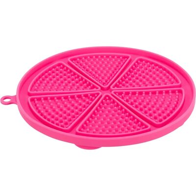 Trixie Pink Lick'n'Snack Mat - 18cm Feeding Mat Trixie Pink Lick'n'Snack Mat - 18cm Feeding Mat