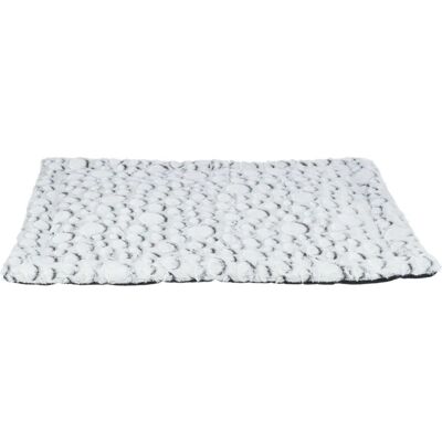 Trixie Hundebett Mila Weiß Grau - 50cm Plüsch Rutschfest Trixie Hundebett Mila Weiß Grau - 50cm Plüsch Rutschfest