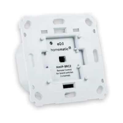 Homematic IP HMIP-BRC2 Wireless Wall Switch Control 2 Channels - Smart Home Device Homematic IP HMIP-BRC2 Wireless Wall Switch Control 2 Channels - Smart Home Device