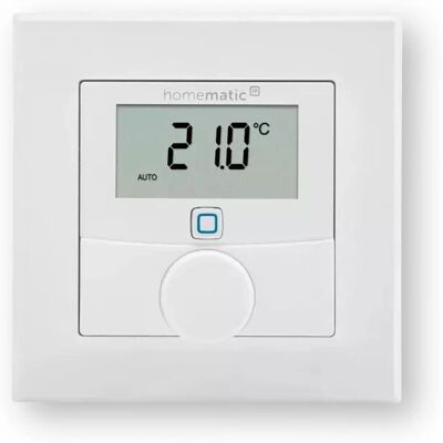 Thermostat Homematic IP avec Capteur d'Humidité - Blanc Thermostat Homematic IP avec Capteur d'Humidité - Blanc