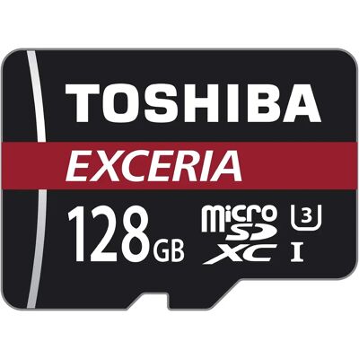 Toshiba Exceria M302-EA 128GB MicroSDXC UHS-I Class 10 Memory Card Toshiba Exceria M302-EA 128GB MicroSDXC UHS-I Class 10 Memory Card