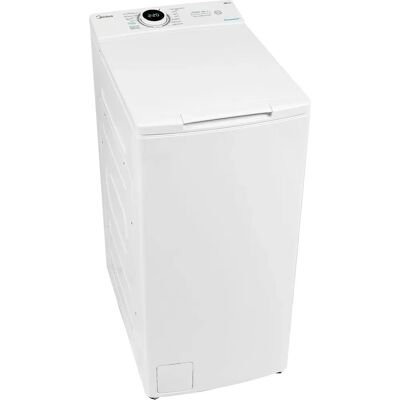 Midea Toplader Waschmaschine MF10ET70B, 7 kg, 1200 U/min, Inverter Motor, Dampffunktion, XL Tür Midea Toplader Waschmaschine MF10ET70B, 7 kg, 1200 U/min, Inverter Motor, Dampffunktion, XL Tür