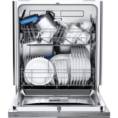 MIDEA - MDWPB1303LS-W - 13 talheres - Integrado - Máquina de lavar loiça MIDEA - MDWPB1303LS-W - 13 talheres - Integrado - Máquina de lavar loiça