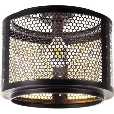 Nino Lighting Vito Deckenleuchte - Moderner Käfig aus Metall - 40W Nino Lighting Vito Deckenleuchte - Moderner Käfig aus Metall - 40W