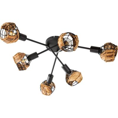 NINO LEUCHTEN JAVA 6-flammige Deckenleuchte - Deckenlampe NINO LEUCHTEN JAVA 6-flammige Deckenleuchte - Deckenlampe