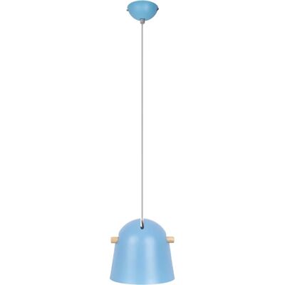 Nino Leuchten TALLY Plafond - Ajustable 150cm, E27, Bleu - Publicité Nino Leuchten TALLY Plafond - Ajustable 150cm, E27, Bleu - Publicité
