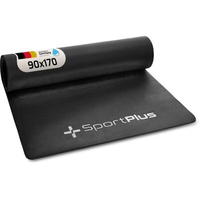 Tapis de protection durable SportPlus pour équipements de fitness - 170x90cm - Publicité Tapis de protection durable SportPlus pour équipements de fitness - 170x90cm - Publicité