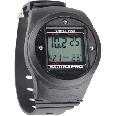 Manomètre de profondeur numérique Scubapro - Digital 330M - Publicité Manomètre de profondeur numérique Scubapro - Digital 330M - Publicité