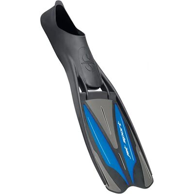 Aletas Scubapro Jet Sport Unisex Negro/Azul - 42/43 Aletas Scubapro Jet Sport Unisex Negro/Azul - 42/43