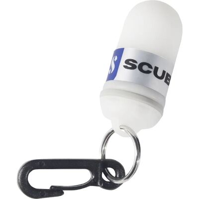 Scubapro Flashy LED Blanc - Lampe de plongée LED - Publicité Scubapro Flashy LED Blanc - Lampe de plongée LED - Publicité