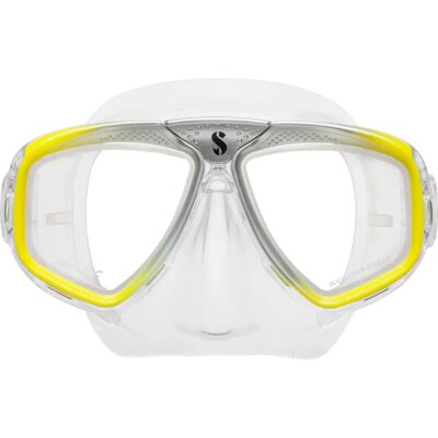 Scubapro Zoom Evo Tauchmaske - Transparent, Gelb - Taucherbrille Scubapro Zoom Evo Tauchmaske - Transparent, Gelb - Taucherbrille