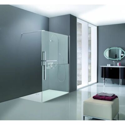 HÜPPE Duplo Pure Walk-In Duschpaneel - 100cm, Rechtsmontage HÜPPE Duplo Pure Walk-In Duschpaneel - 100cm, Rechtsmontage