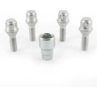 H&R M12x1.5 Sicherungsbolzen - 28mm Kegelförmiga - Radlås H&R M12x1.5 Sicherungsbolzen - 28mm Kegelförmiga - Radlås