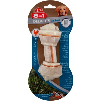 8in1 Pro Dental Os à Mâcher pour Chiens, M - Friandises pour chiens - Publicité 8in1 Pro Dental Os à Mâcher pour Chiens, M - Friandises pour chiens - Publicité