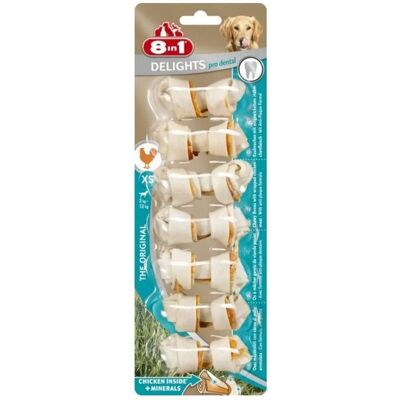 8in1 Delights Pro Dental Bone XS - Dog Chew - Multi-pack 8in1 Delights Pro Dental Bone XS - Dog Chew - Multi-pack