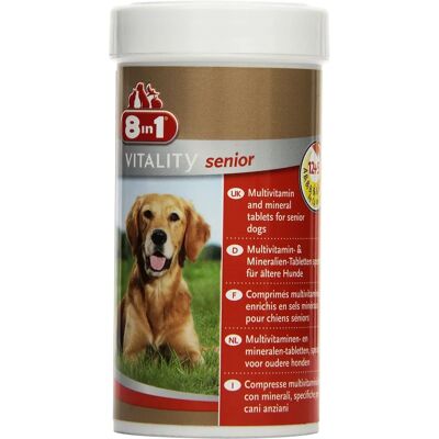 8in1 Vitality Senior Multivitamin kutyáknak - 70 Tabletta 8in1 Vitality Senior Multivitamin kutyáknak - 70 Tabletta