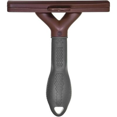 Furminator Horse Grooming Tool - Brown - Equine DeShedding Furminator Horse Grooming Tool - Brown - Equine DeShedding