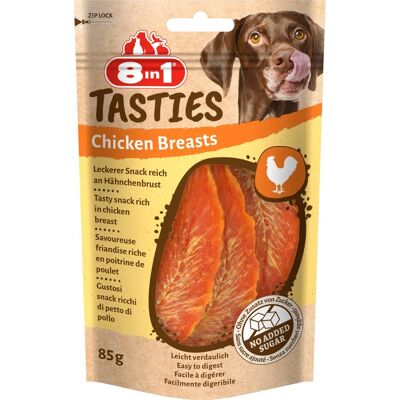 8in1 Collations pour chiens - Poulet et morue, faible en matières grasses - Publicité 8in1 Collations pour chiens - Poulet et morue, faible en matières grasses - Publicité