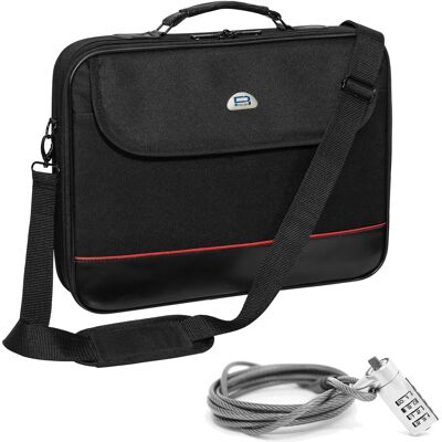 Pedea Laptop Tas Trendline met Slot - Schoudertas 13-18.4" Pedea Laptop Tas Trendline met Slot - Schoudertas 13-18.4"