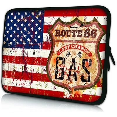 PEDEA Funda para Portátil - Stars & Stripes - 13.3" - Funda de portátil PEDEA Funda para Portátil - Stars & Stripes - 13.3" - Funda de portátil
