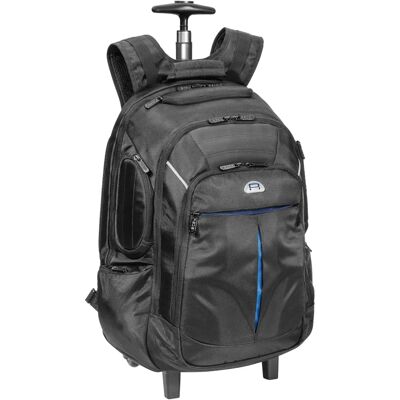 Pedea Black Laptop Backpack Trolley - Laptop Bag for 17.3 Inch Pedea Black Laptop Backpack Trolley - Laptop Bag for 17.3 Inch