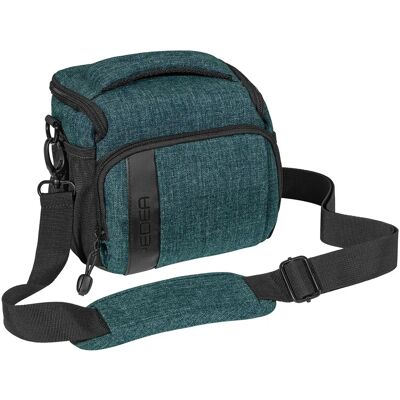 PEDEA Zwarte Petrol Camera Tas - Cameratas PEDEA Zwarte Petrol Camera Tas - Cameratas