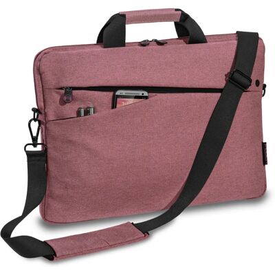 PEDEA 13,3" Laptoptasche - Gepolstert, Wasserabweisend - Schwarz & Rosa PEDEA 13,3" Laptoptasche - Gepolstert, Wasserabweisend - Schwarz & Rosa