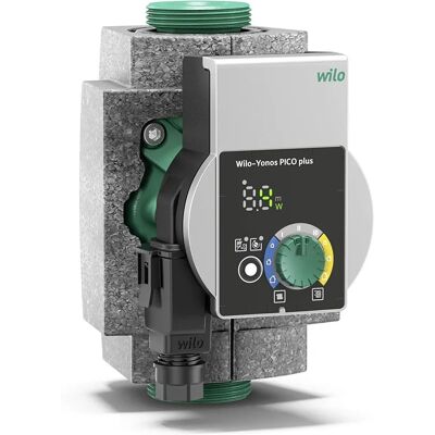 Pompe de circulation WILO Yonos Pico Plus - 25/1-4-130, Fonte, 1,4 m³/h - Publicité Pompe de circulation WILO Yonos Pico Plus - 25/1-4-130, Fonte, 1,4 m³/h - Publicité