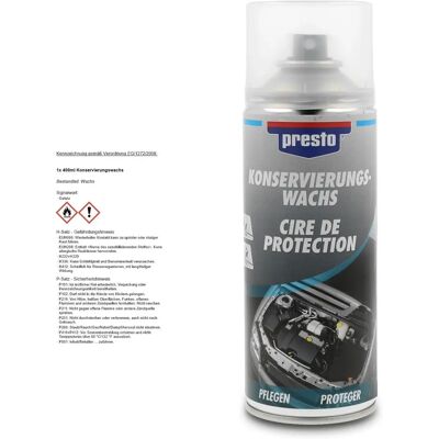 Presto Conserveringswas - Roestbescherming - 400ml Presto Conserveringswas - Roestbescherming - 400ml