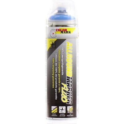 DUPLICOLOR Allround Markierer Spray - Professionelle Bau-Markierung - 500ml Blau Fluoreszent DUPLICOLOR Allround Markierer Spray - Professionelle Bau-Markierung - 500ml Blau Fluoreszent