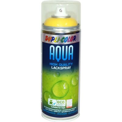 DUPLI-COLOR AQUA RAL 1023 verkehrsgelb - Spuitbus verf DUPLI-COLOR AQUA RAL 1023 verkehrsgelb - Spuitbus verf