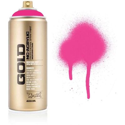 Montana Gold Fluorescent Spray Cans - 400ml Montana Gold Fluorescent Spray Cans - 400ml