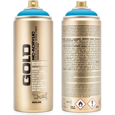 Montana Gold Spray Can 400ml - Spray Paints Montana Gold Spray Can 400ml - Spray Paints