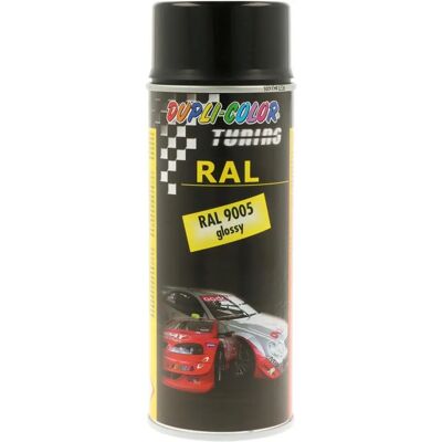 DUPLI-COLOR - SPRAY PAINT - RAL 9005 Tiefschwarz - Glanz - 400 ml DUPLI-COLOR - SPRAY PAINT - RAL 9005 Tiefschwarz - Glanz - 400 ml